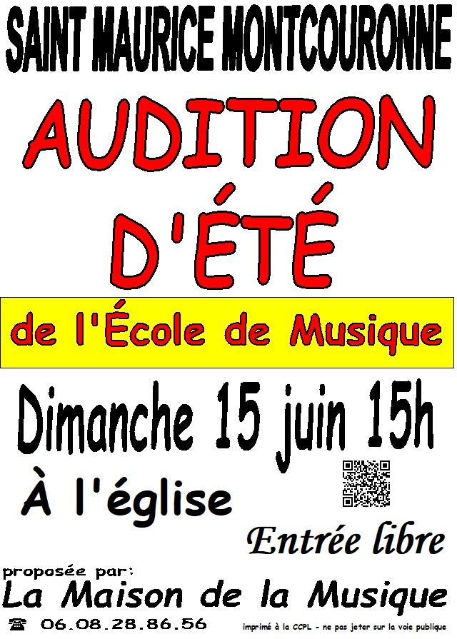 Audition d ete 15 06 25